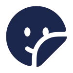 Sticker Smile Circle 2 SVG Icon